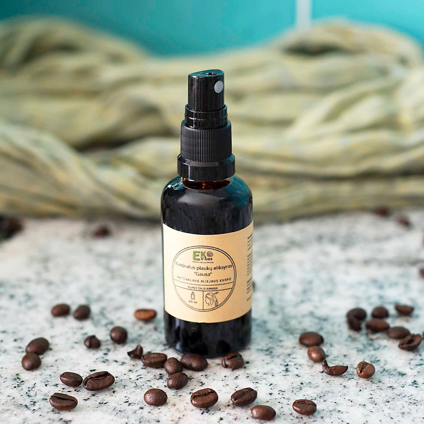 Plaukų eliksyras „Gausa“ – natūrali priemonė nuo slinkimo