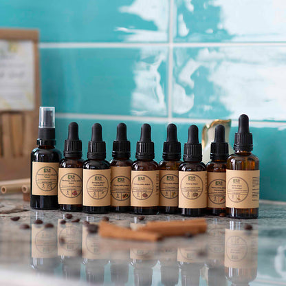 Bhringraj aliejus EkoVibes rinkinyje – ajurvedinė plaukų priežiūra iš natūralių aliejų