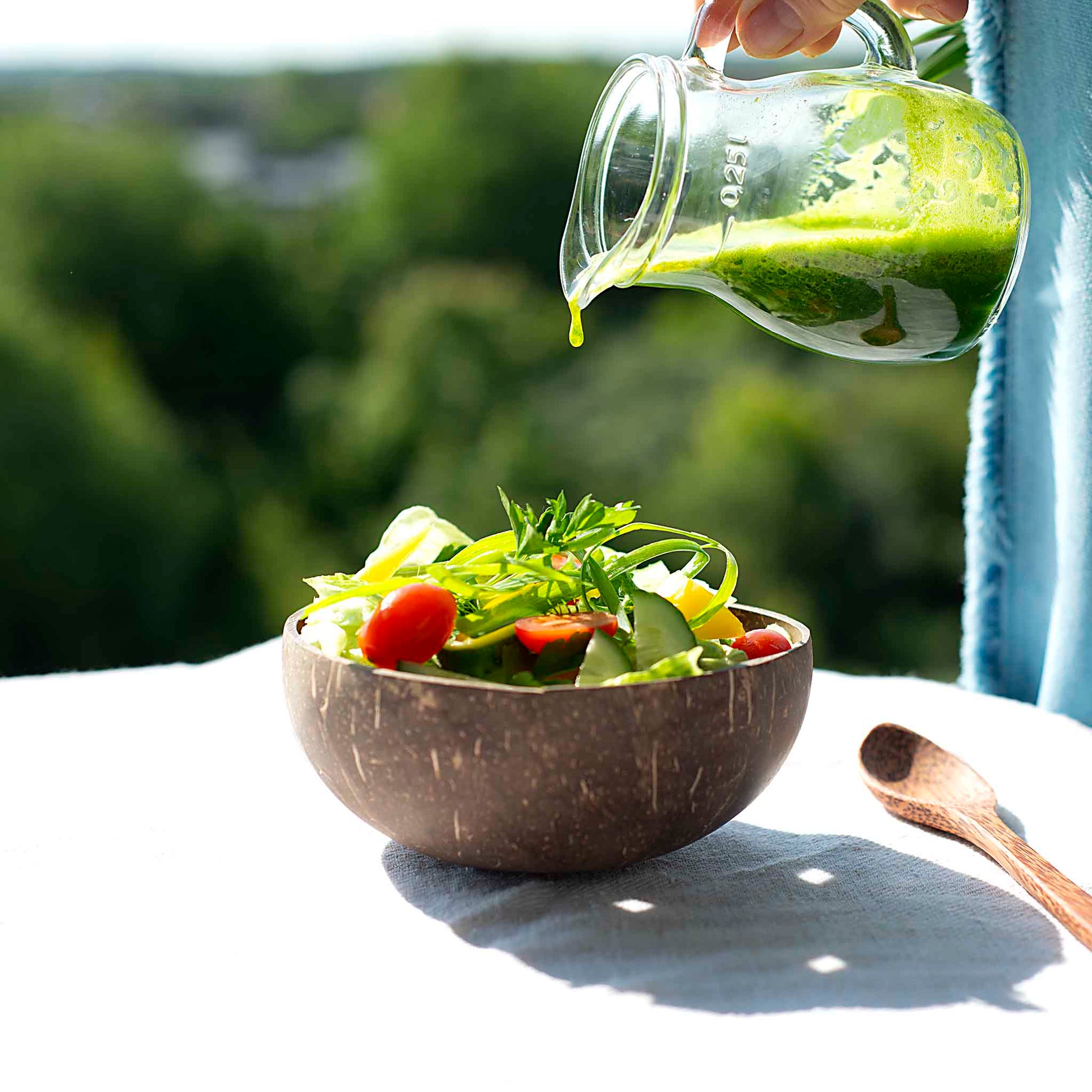 Ekologiškas MAXI dubenėlis su pusryčių užkandžiais – bohemiškas stilius