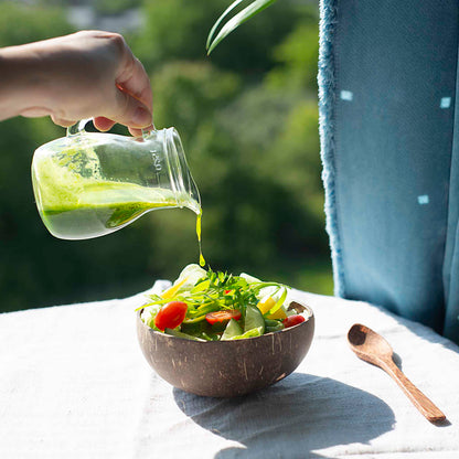 Kokoso dubenėlių rinkinys su maistu – puikus pasirinkimas tvariems pietums