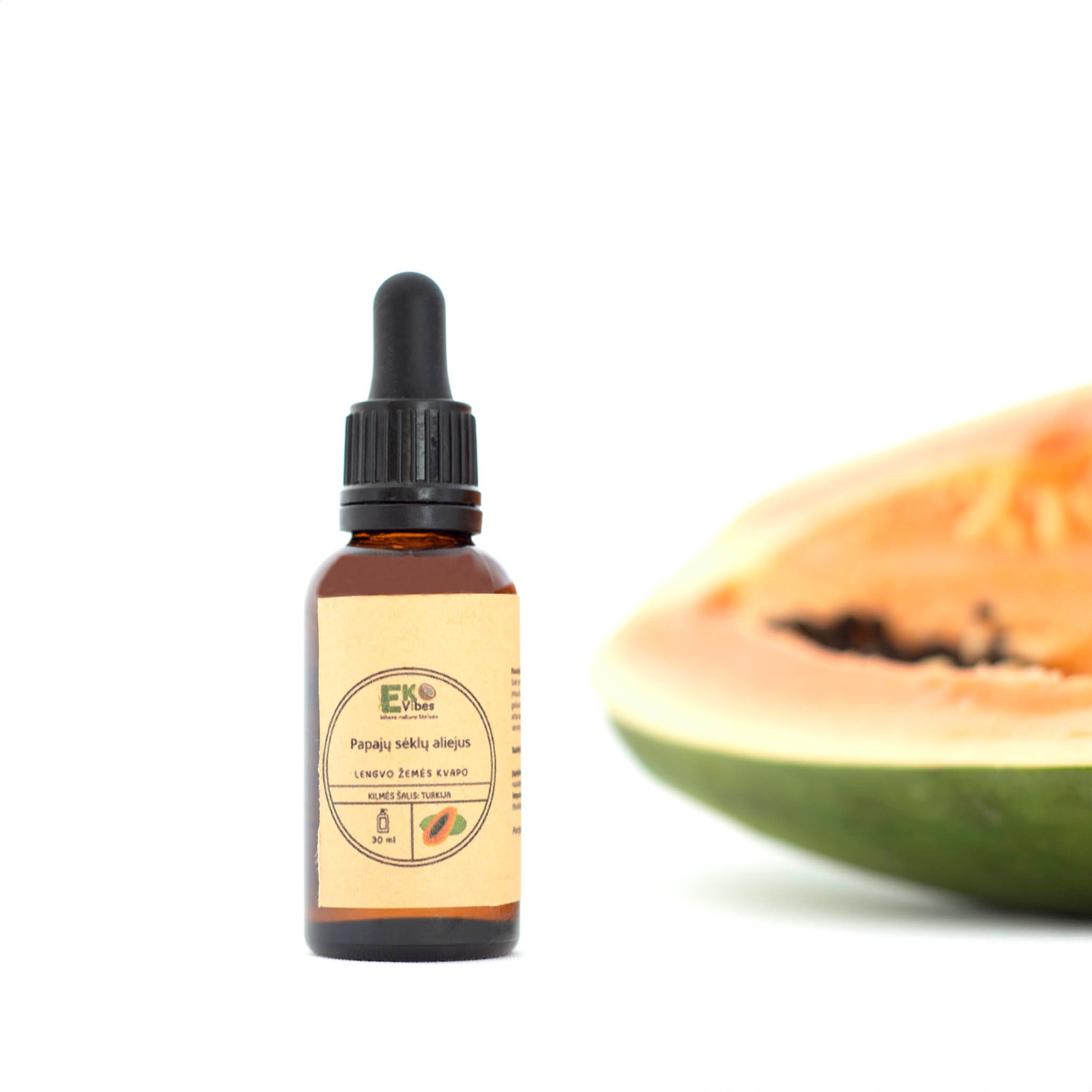 Papajų aliejus ir šviežia papaja – natūrali kosmetika iš gamtos